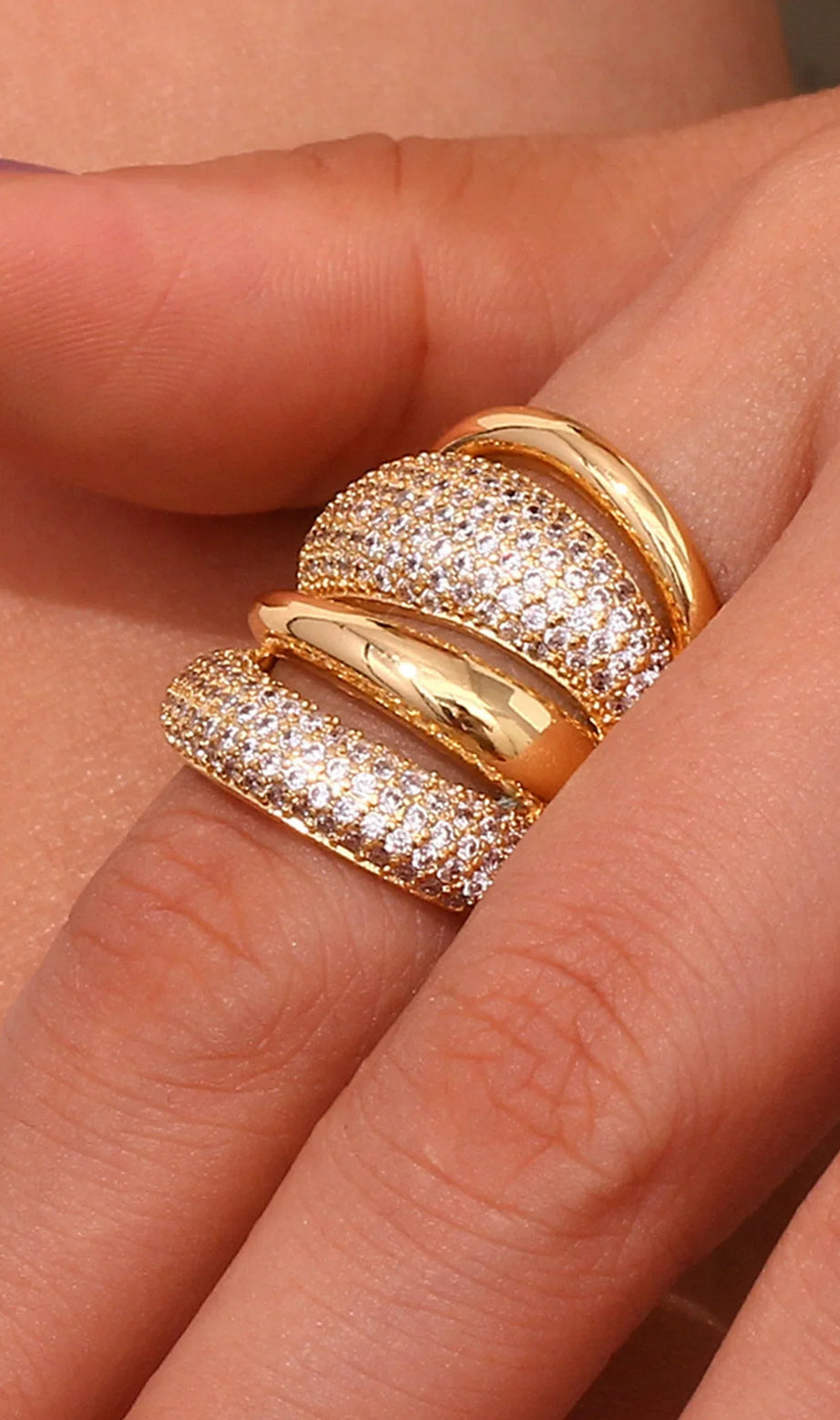 Damia Diamant-Metallring