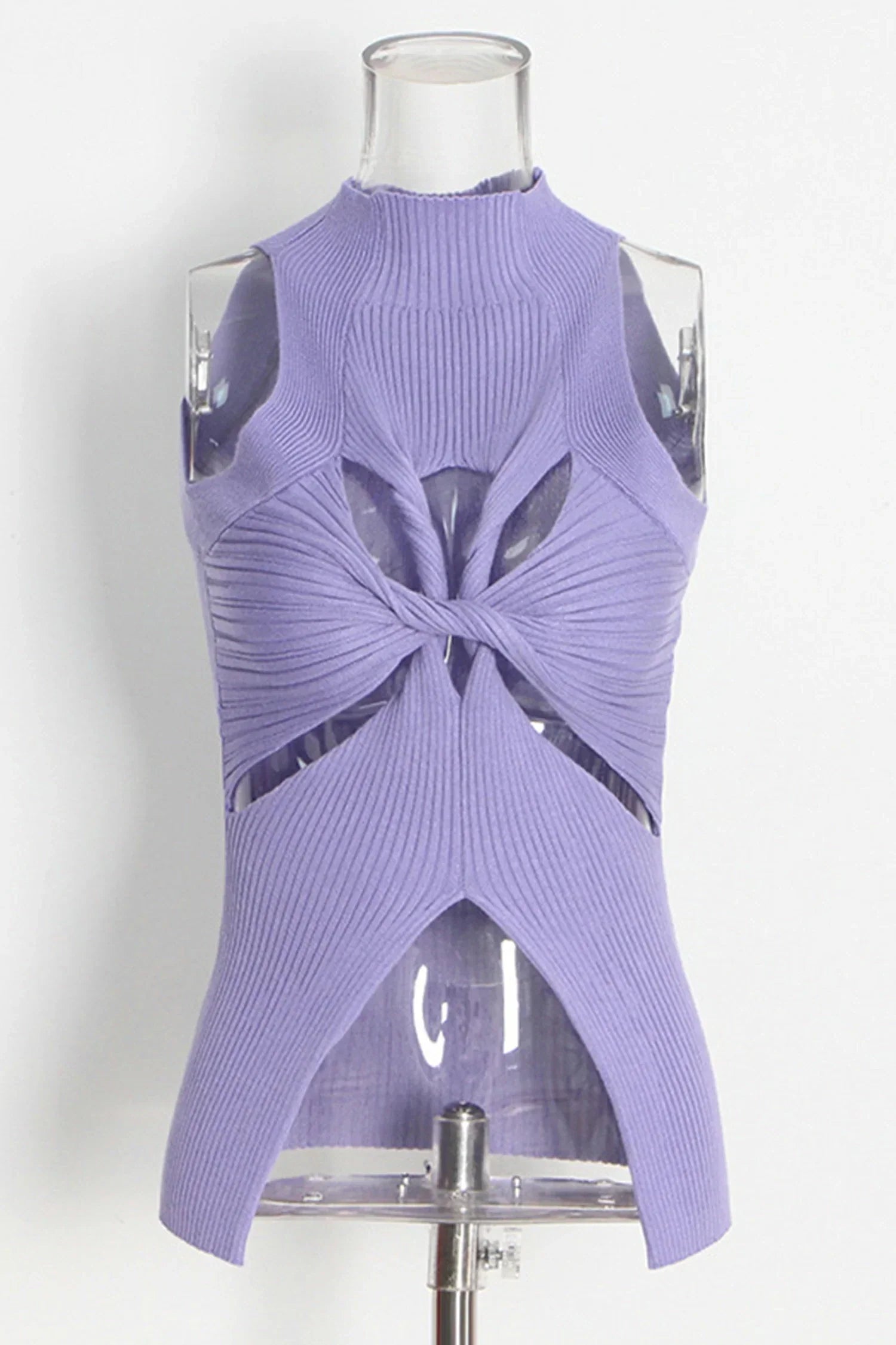 Alyzah Stricktop mit unregelmäßigen Ausschnitten