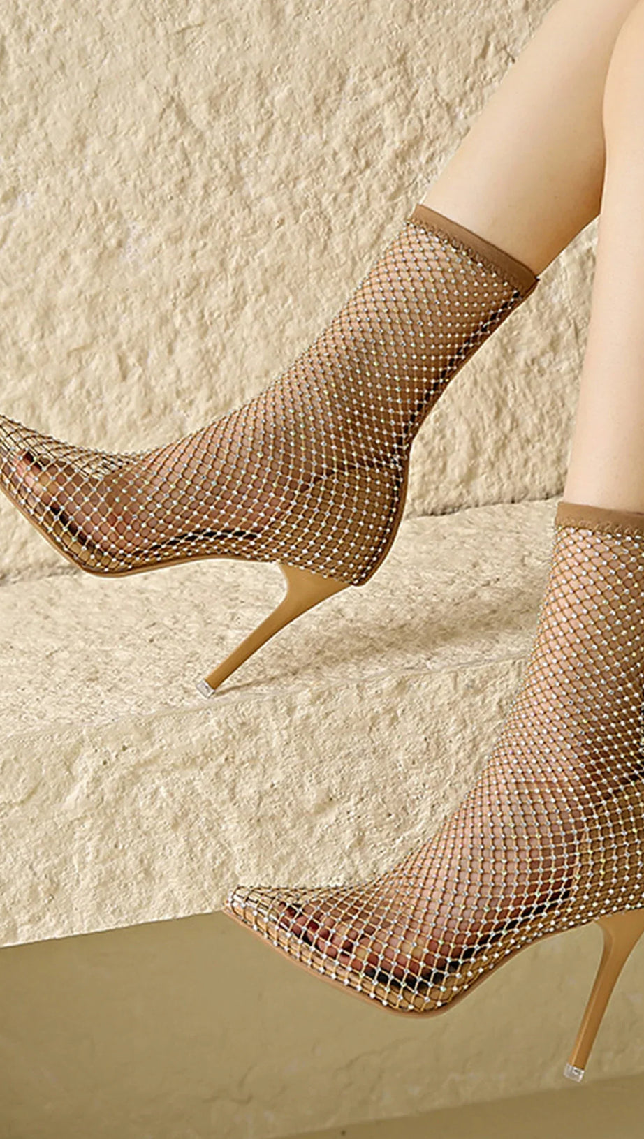 STIVALI BRITTNEY MESH DIAMOND