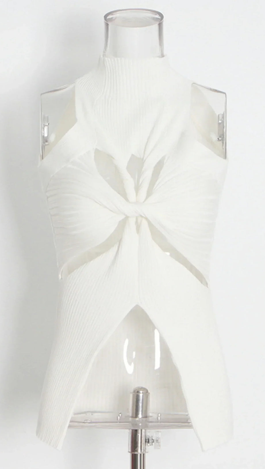 Alyzah Stricktop mit unregelmäßigen Ausschnitten