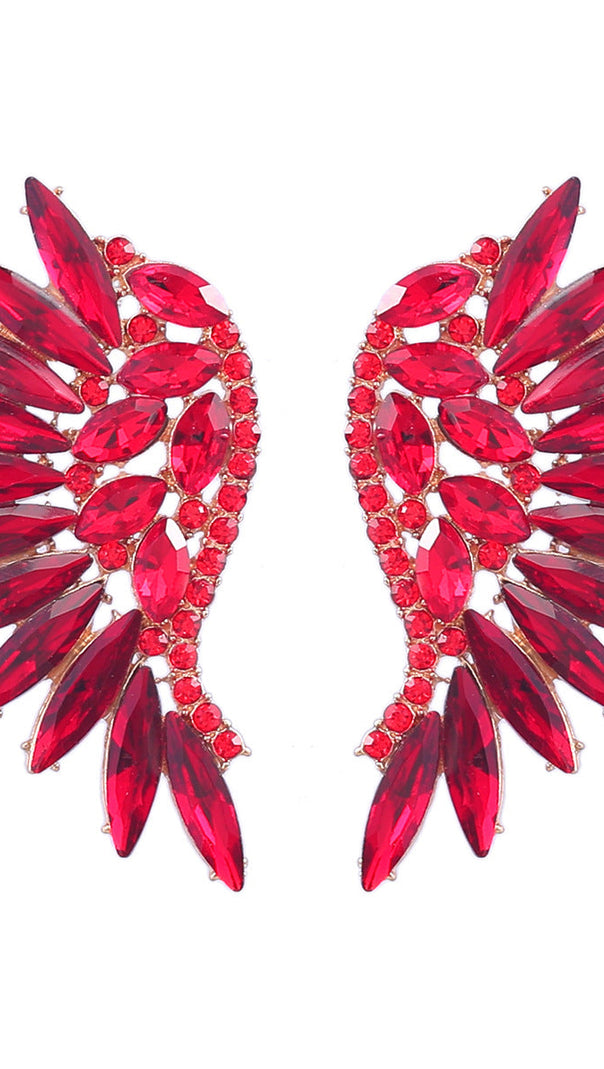 AIIZIE RAINBOW RHINESTONE EARRINGS - product image