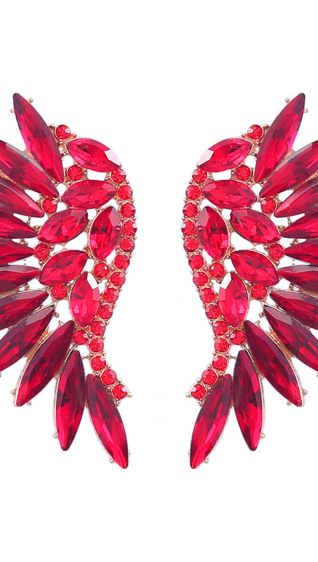 RAINBOW RHINESTONE EARRINGS