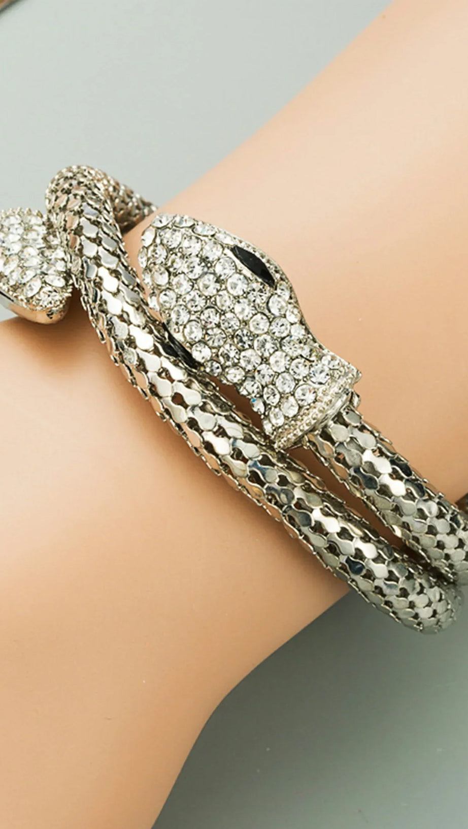 BRACCIALE EMILIA SERPENTINE CON DIAMANTI