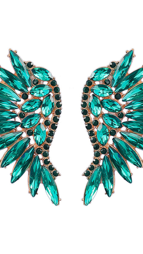 RAINBOW RHINESTONE EARRINGS