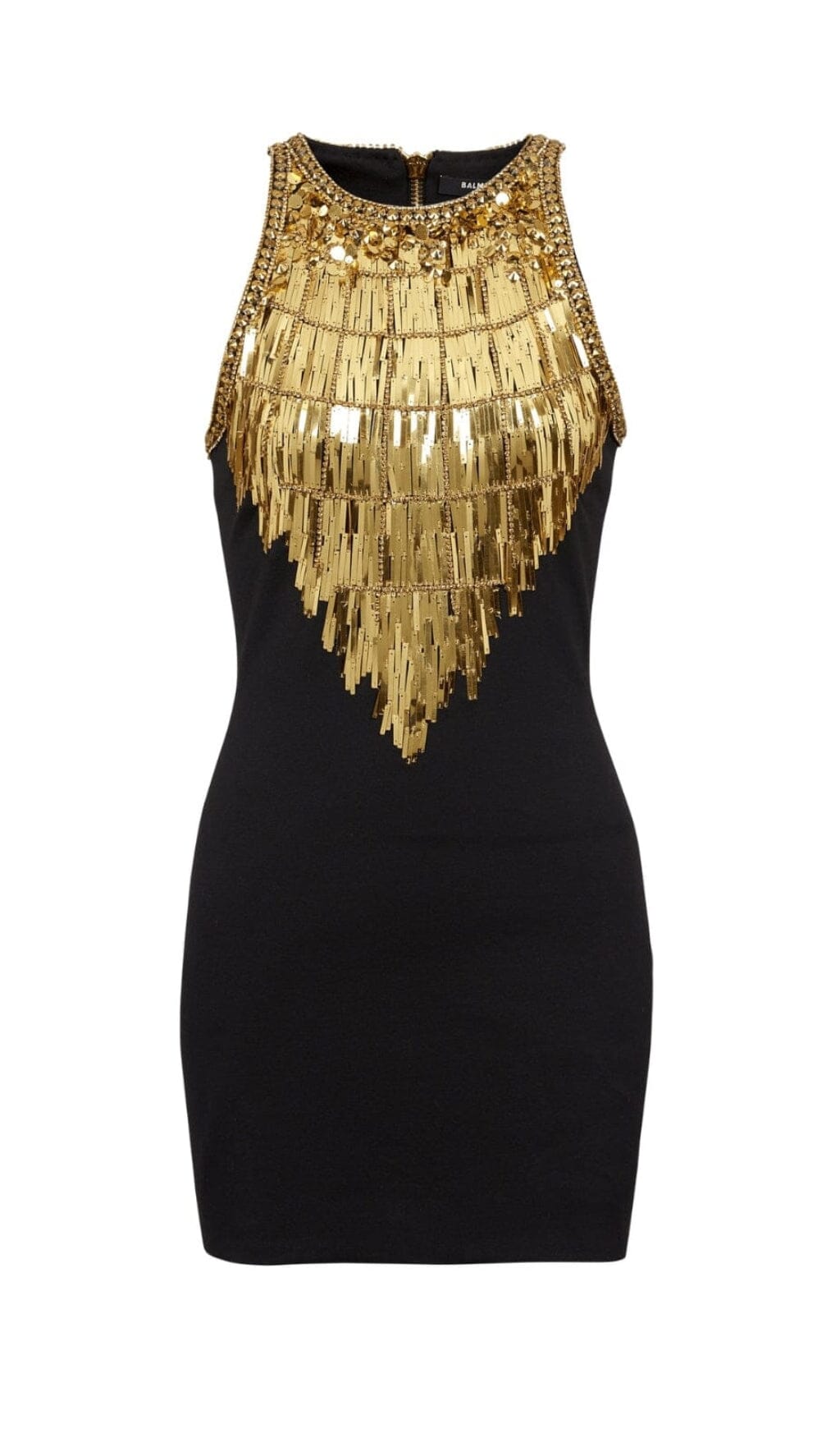 black sequin bandage dress BEADED BANDAGE DRESS S