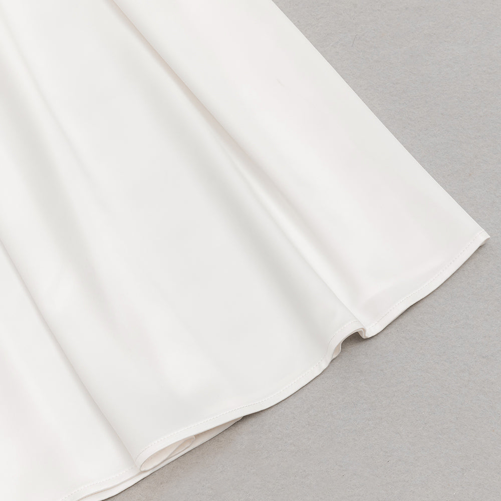 AIIZIE SEQUIN SPLICE STRAIGHT SHOULDER TUBE DRESS A-LINE DRESS - product image