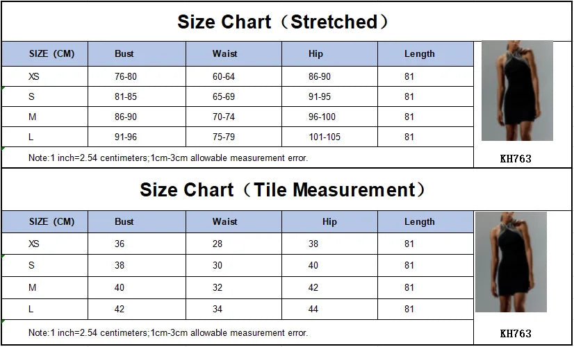 MIKINE DIAMANTE BANDAGE MINI DRESS IN BLACK