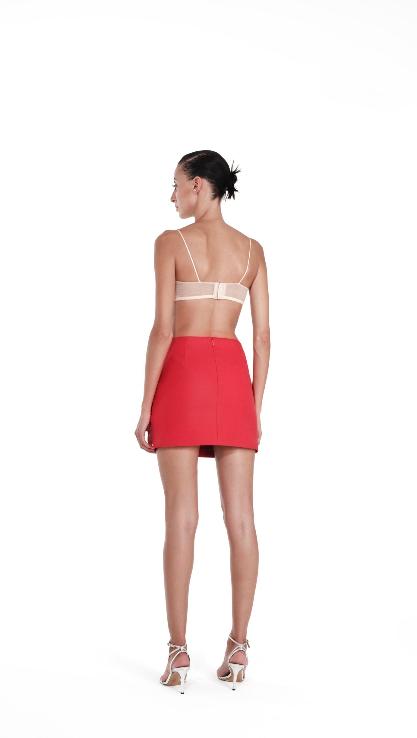 Vieby – Leaf Crystal – Bralette in Aprikose