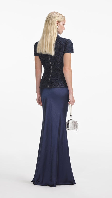 MUNOZ METALLIC TWEED TWO PIECE SET