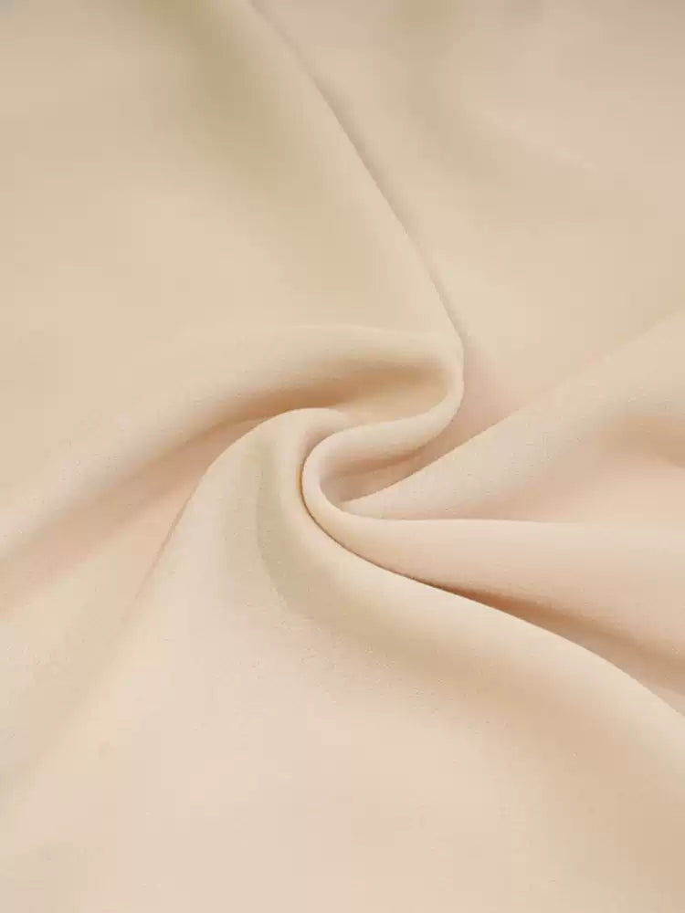 AIIZIE ELEGANT BEIGE WRAP MAXI DRESS WITH PUFF SLEEVES - product image