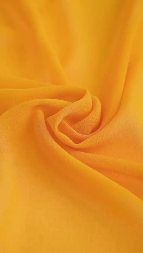 YELLOW OFF SHOULDER CHIFFON MAXI DRESS WITH PUFF SLEEVES