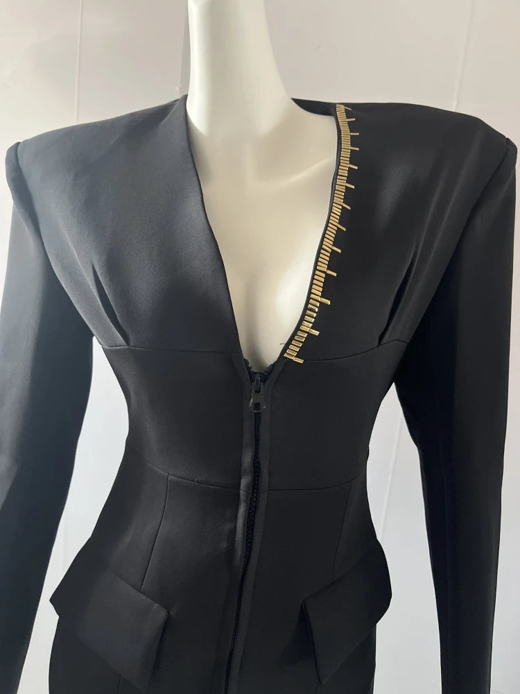 AIIZIE HOURGLASS MEASURING TAPE JACKET - product image