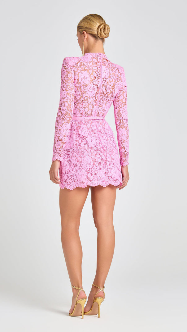 AIIZIE SOPHIE PINK MINI DRESS - product image