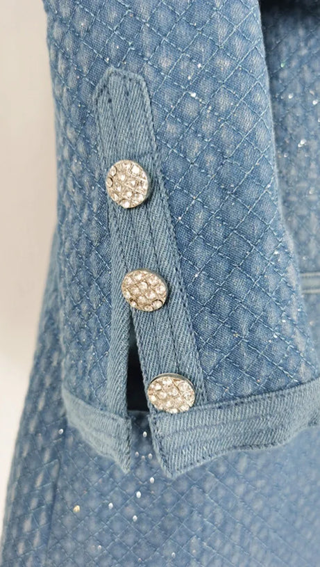 ANGELA DENIM JACKET IN BLUE