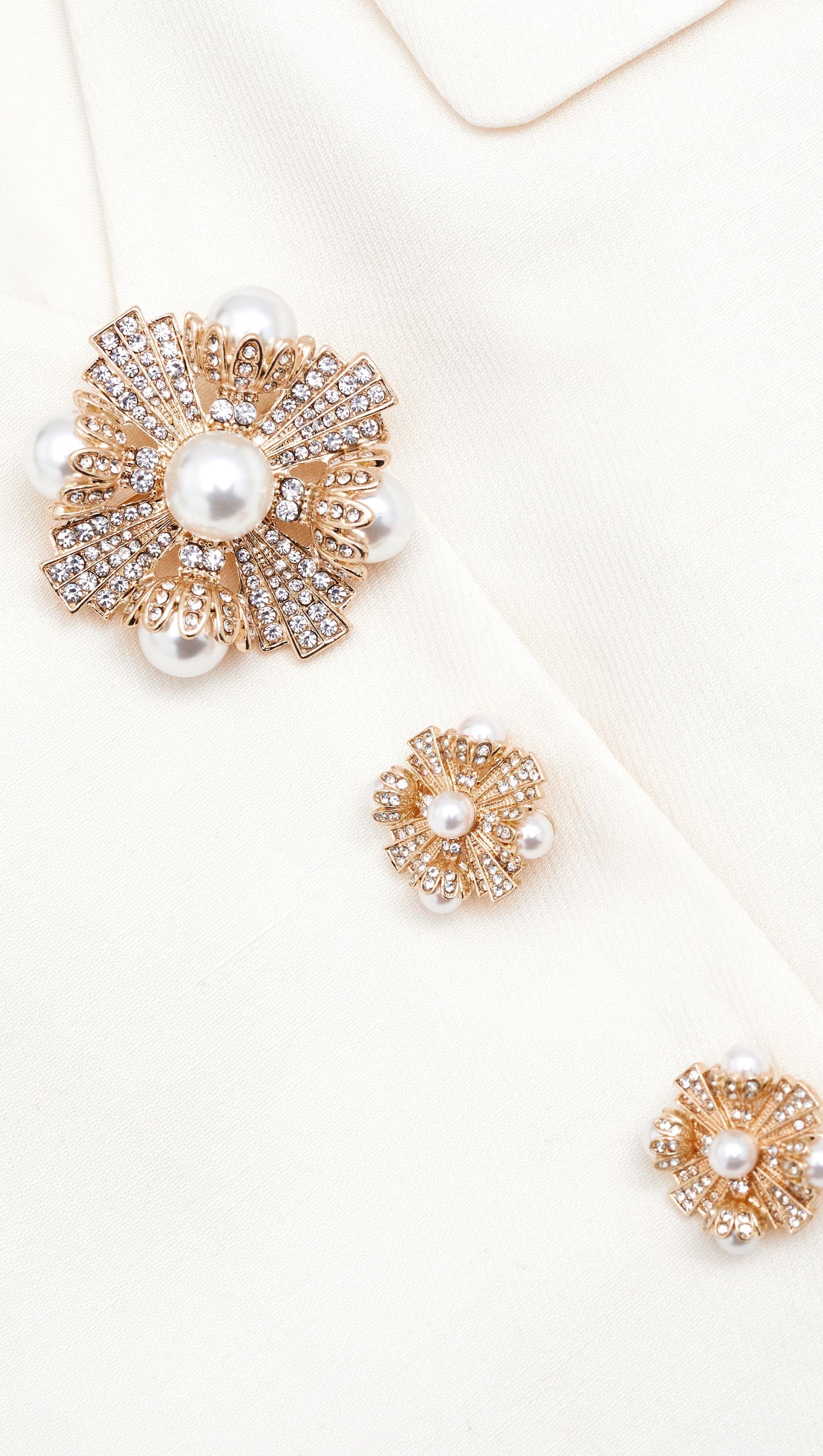 CREAM LINEN MIDI DRESS