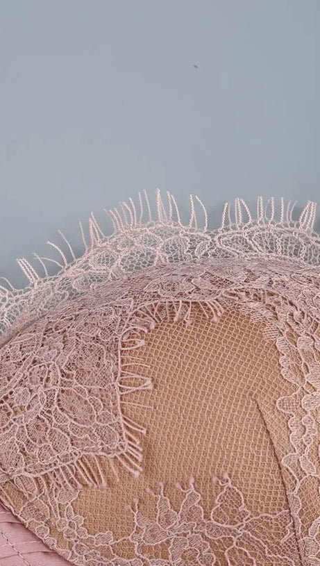 CORSET LACE MINI DRESS IN PINK