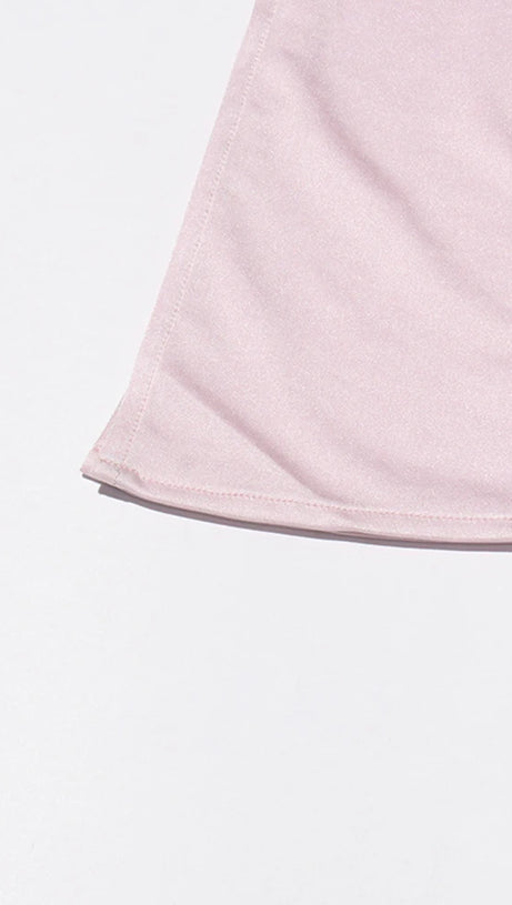 Halbformales Midikleid „Eileen Pink“ mit 3D-Blumen