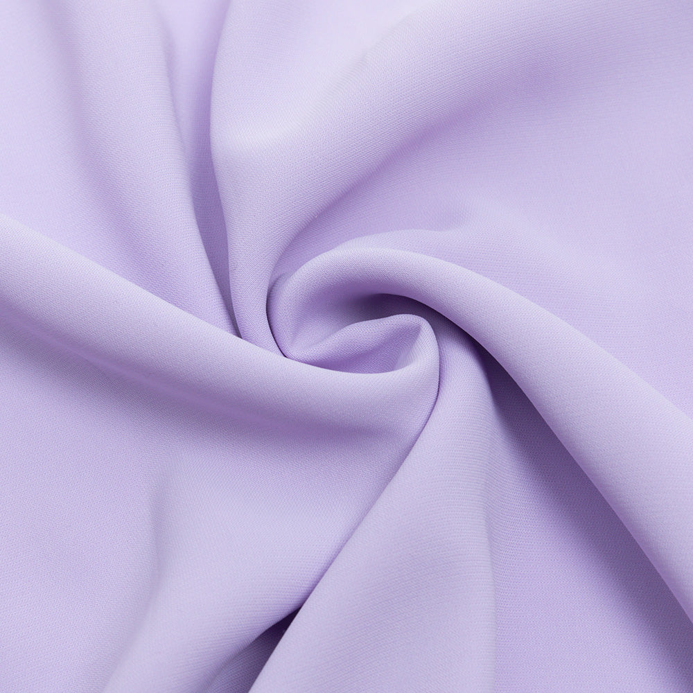 AIIZIE ONE SHOULDER RUFFLE TRIM DRESS IN PURPLE - product image