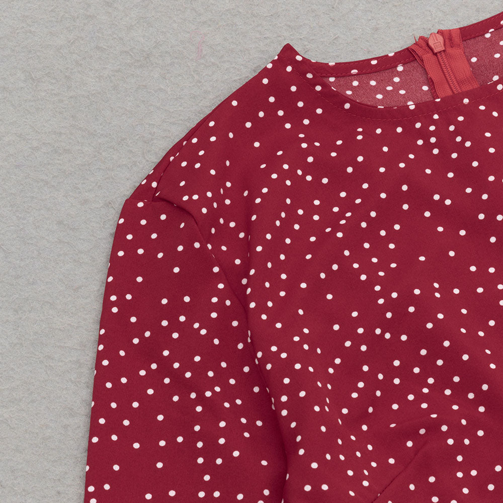 AIIZIE PRINCESS POLLY POLKA DOTS MINI DRESS - product image