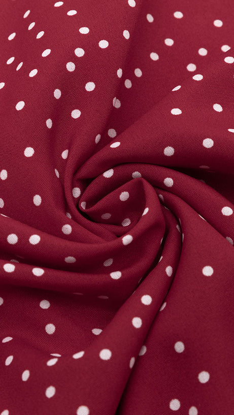 PRINCESS POLLY POLKA DOTS MINI DRESS