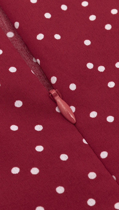 PRINCESS POLLY POLKA DOTS MINI DRESS