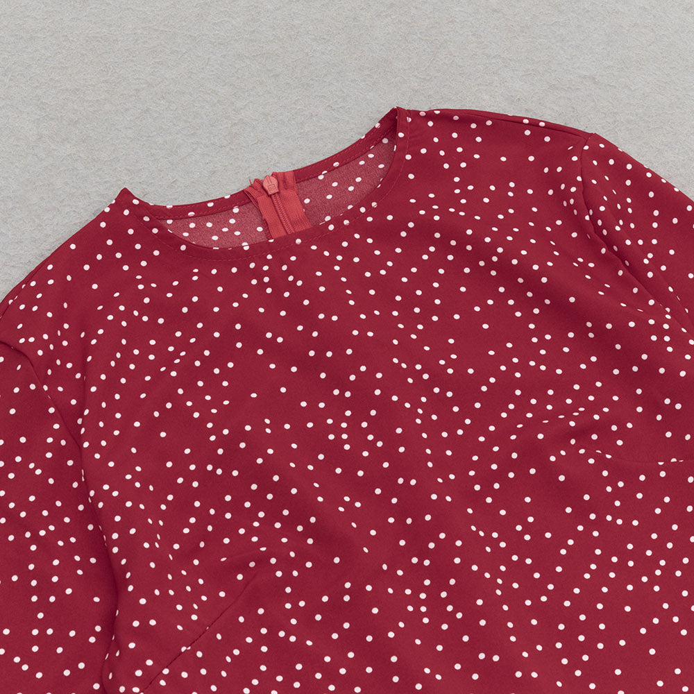 AIIZIE PRINCESS POLLY POLKA DOTS MINI DRESS - product image