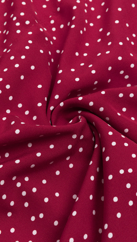 PRINCESS POLLY POLKA DOTS MINI DRESS