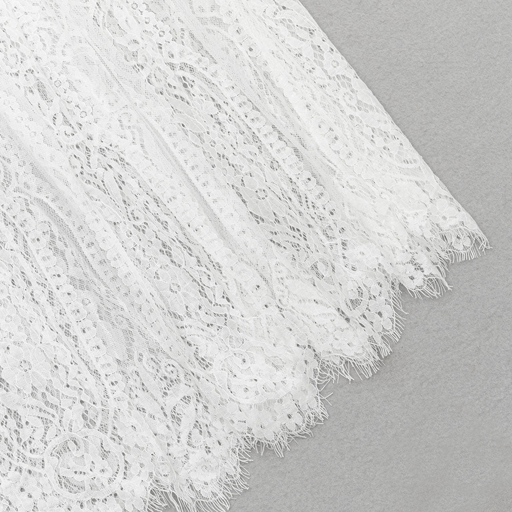 AIIZIE LACE OFF SHOULDER MAXI DRESS - product image