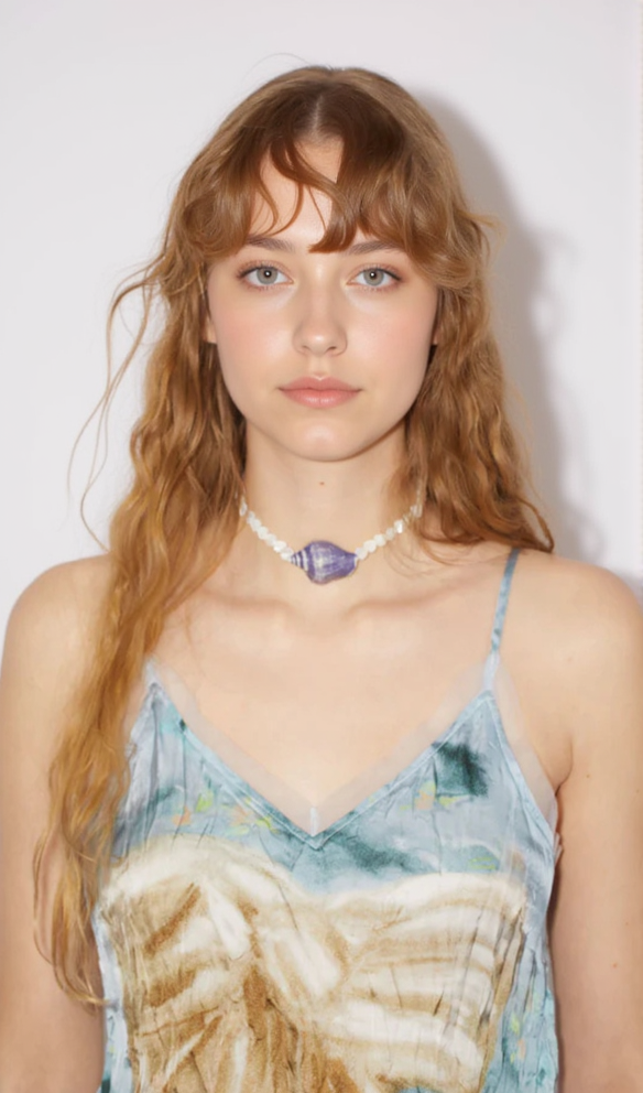 Satin-Minikleid mit Schleifenmuster und Tüllbesatz in Hellblau