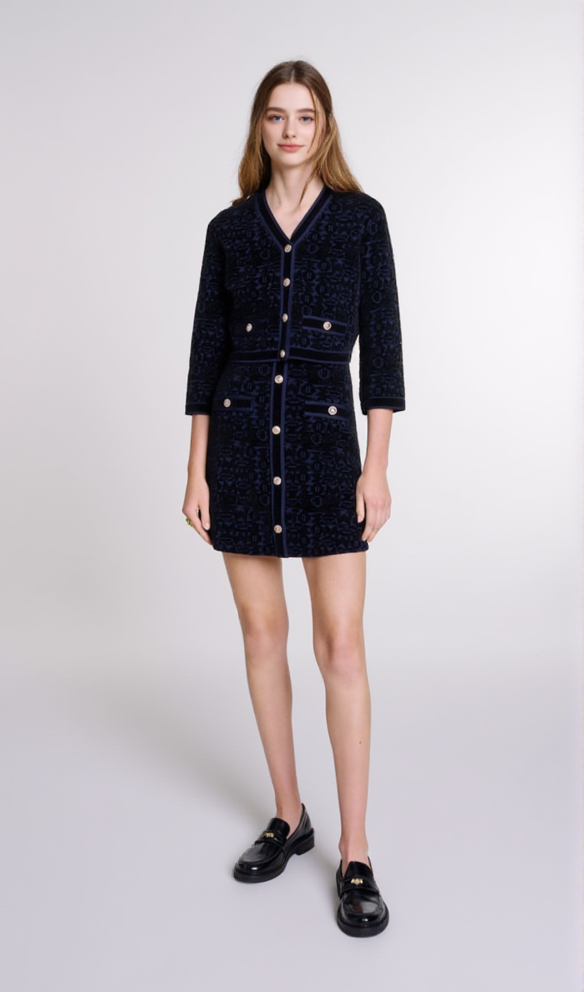 AIIZIE REVERIE CARDIGAN & DRESS SET - product image