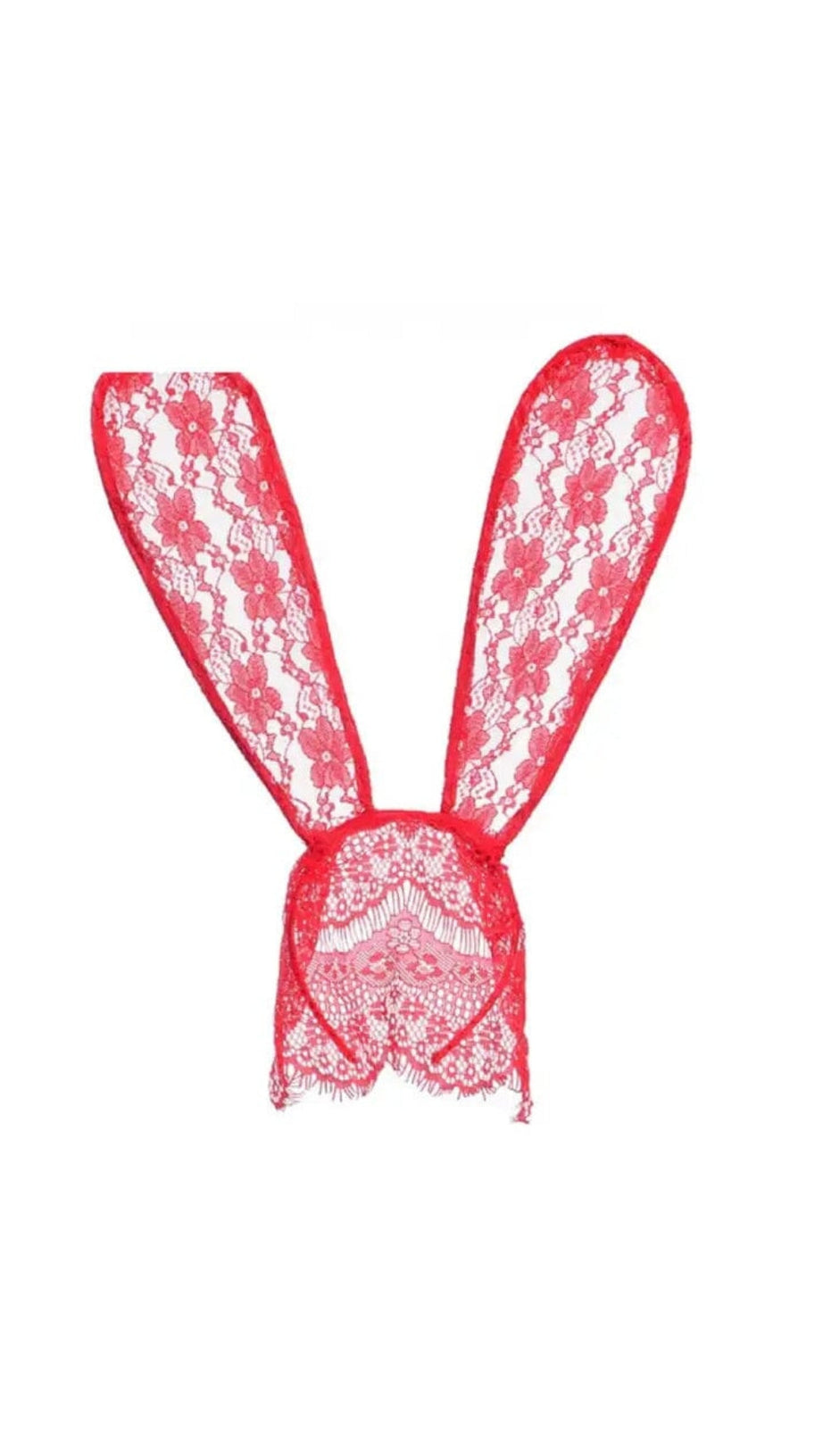 HOLLOW LACE BUNNY EAR