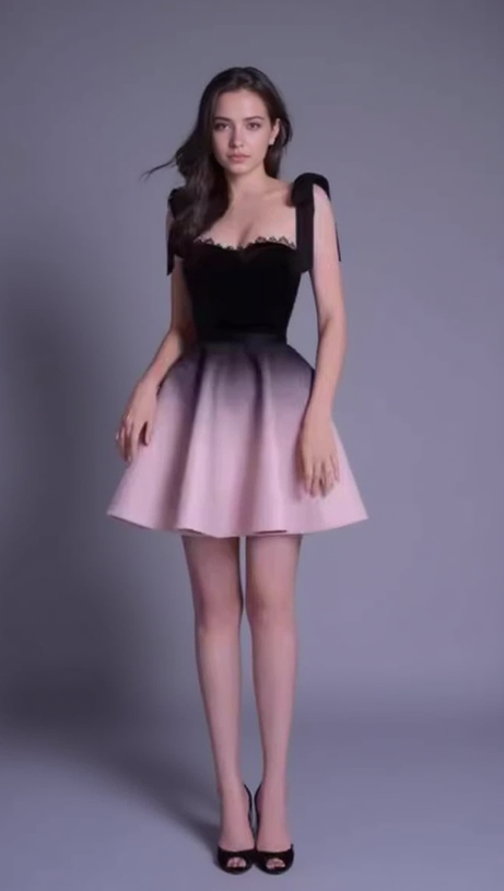 CORA BLACK VELVET BUSTIER CORSET GROSGRAIN MINI DRESS SUIT