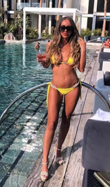YELLOW DIAMOND BIKINI