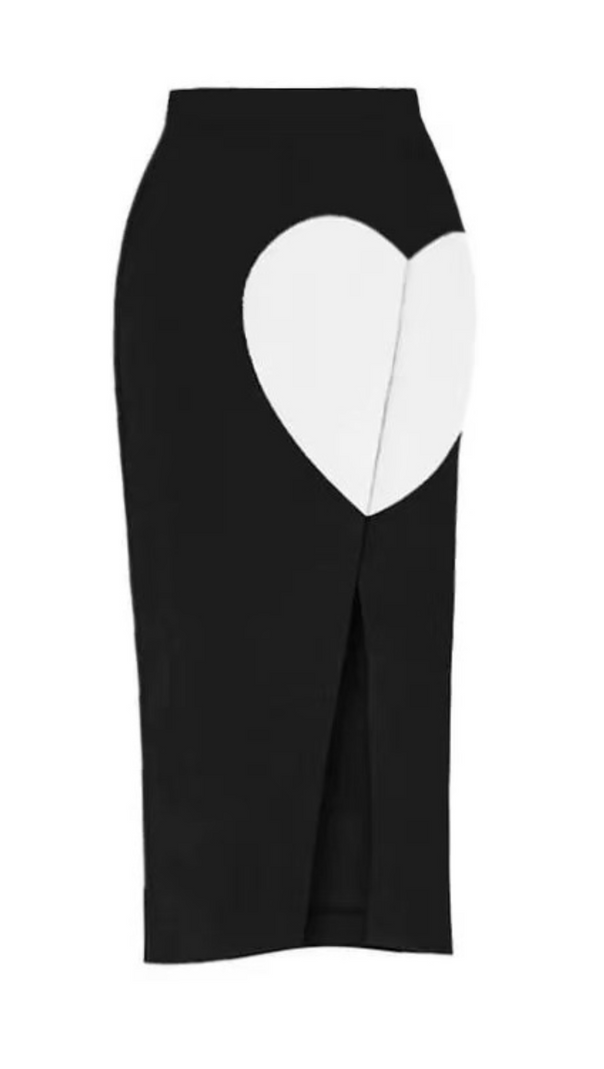 AIIZIE WHITE HEART EMBELLISHED SWIMSUIT - product image