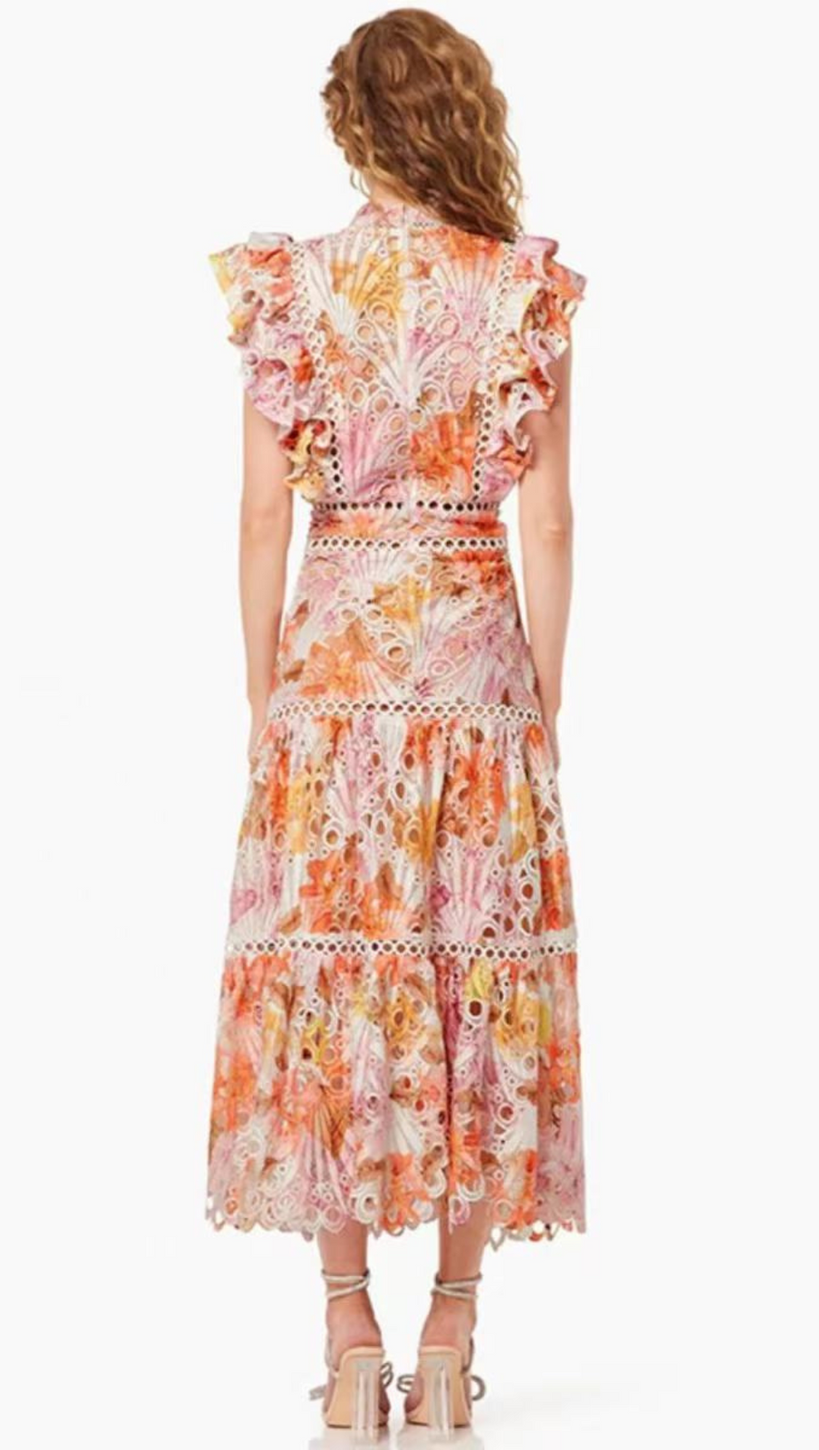 BUNTES AMBA BOHEMIAN MIDIKLEID