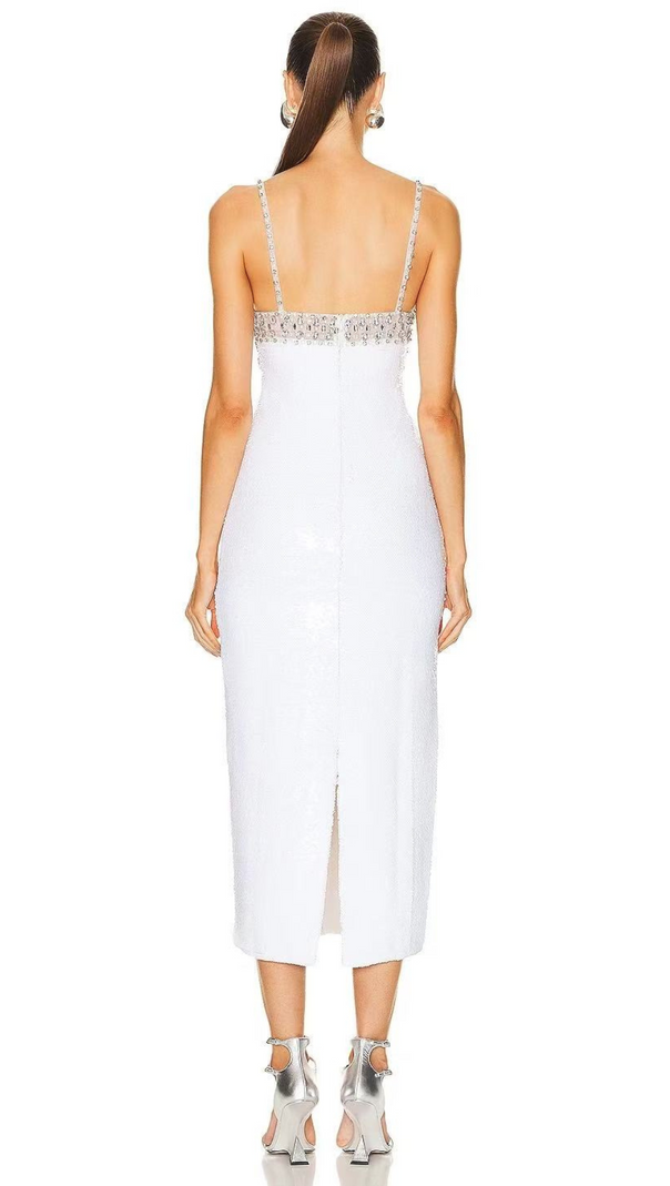 AIIZIE HAND BEADED SEQUIN GOWN - product image