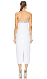 HAND BEADED SEQUIN GOWN