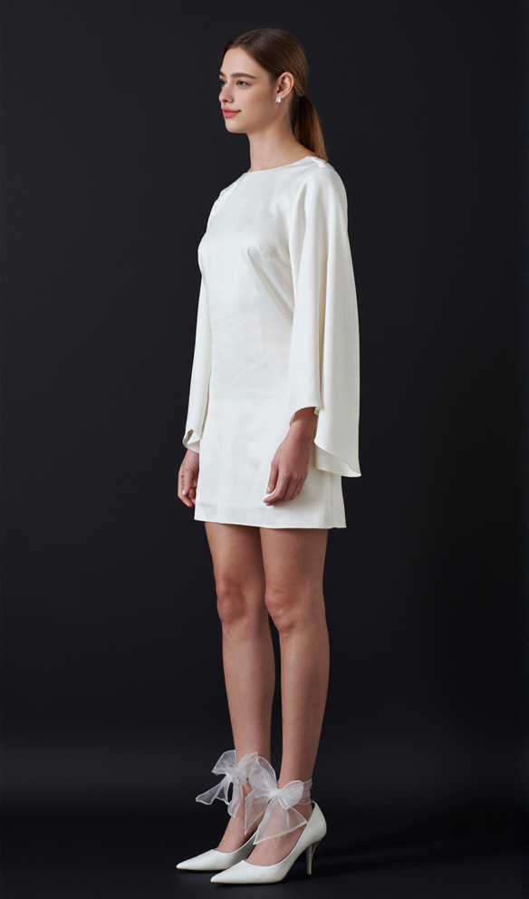 AIIZIE BELL-SLEEVE MINI DRESS - product image