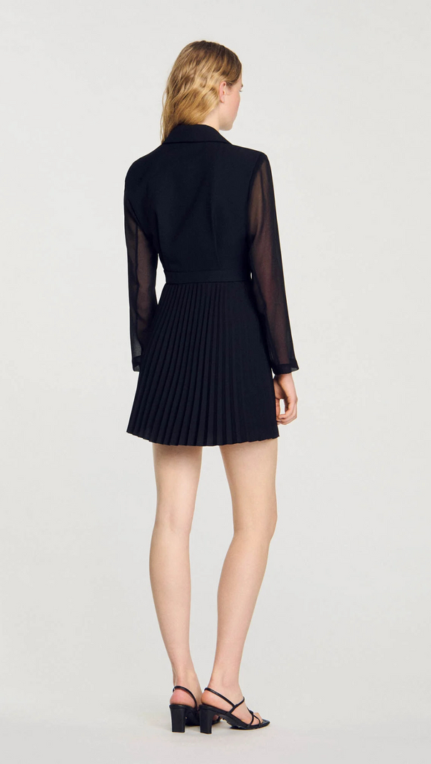 AIIZIE LILELA CONTRAST SLEEVE DRESS - product image