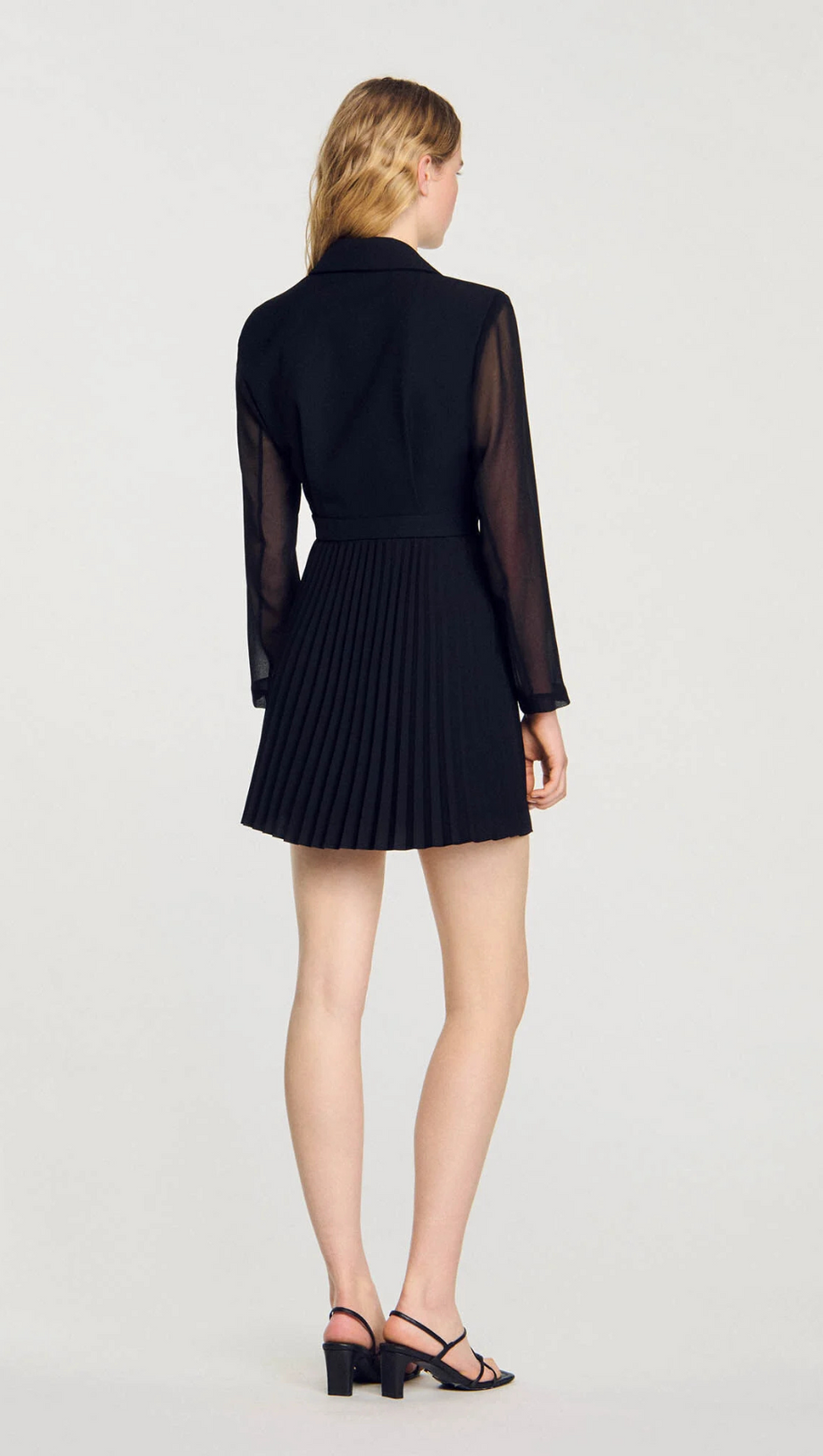 LILELA CONTRAST SLEEVE DRESS
