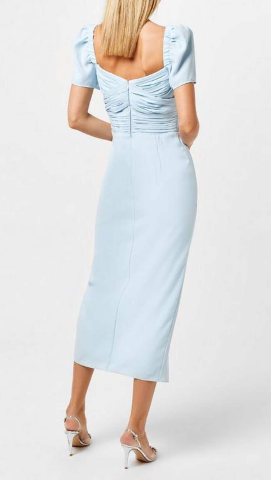 CREPE MIDI DRESS