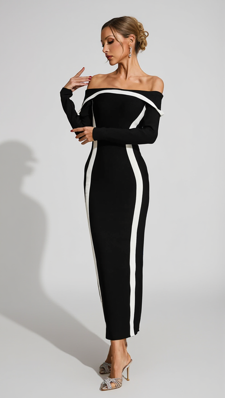 janet embellished maxi dress Found the silver lining