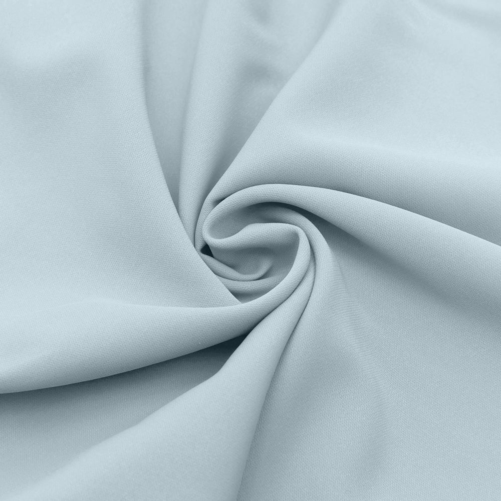 AIIZIE BLUE ASYMMETRICAL NECK RUCHED SPLIT THIGH DRESS - product image