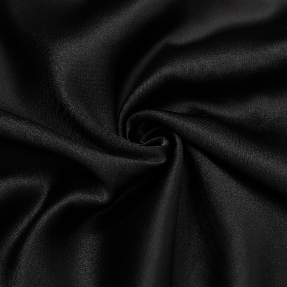 AIIZIE RUCHED BUST MIDI DRESS IN BLACK - product image