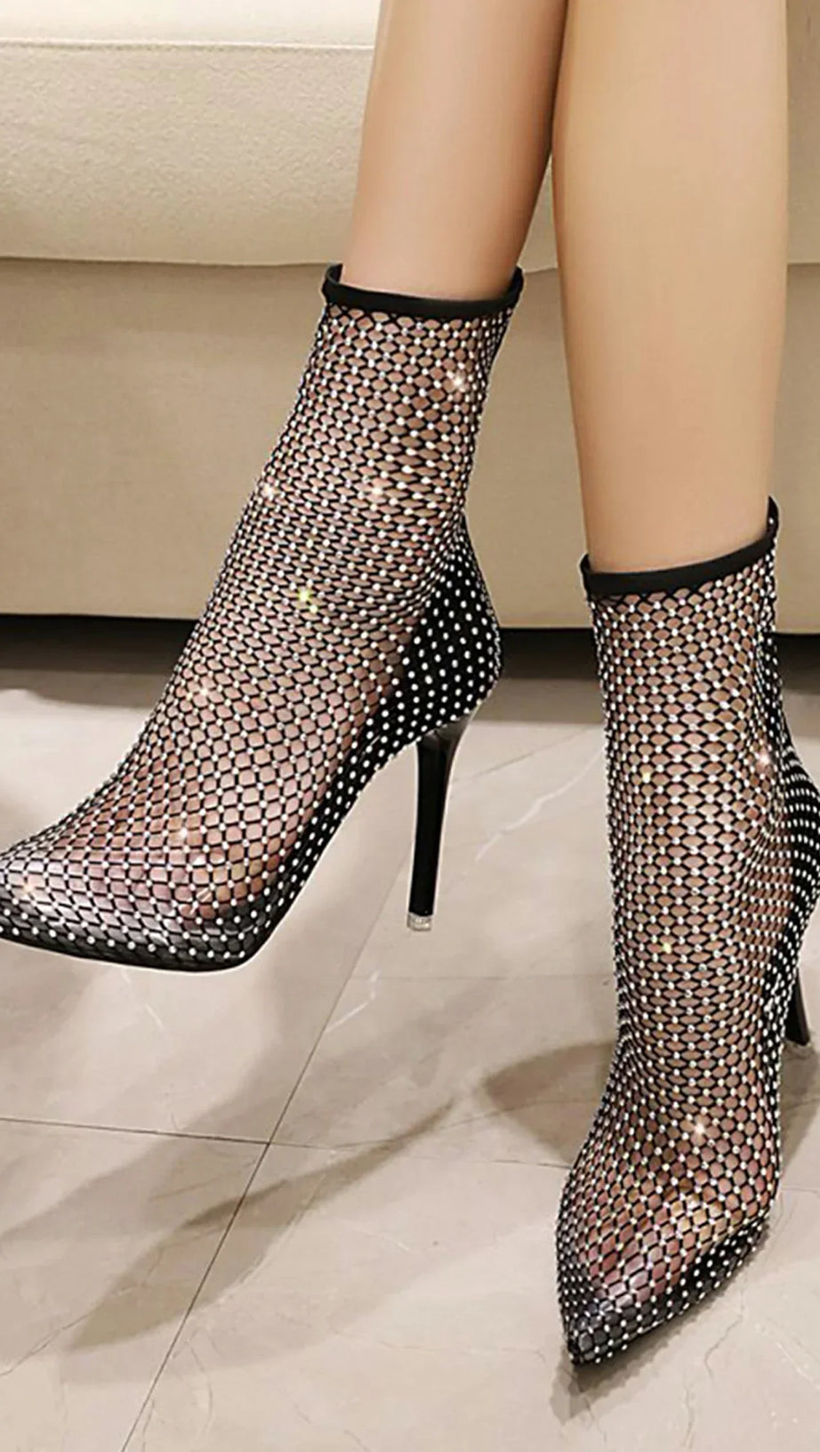 STIVALI BRITTNEY MESH DIAMOND