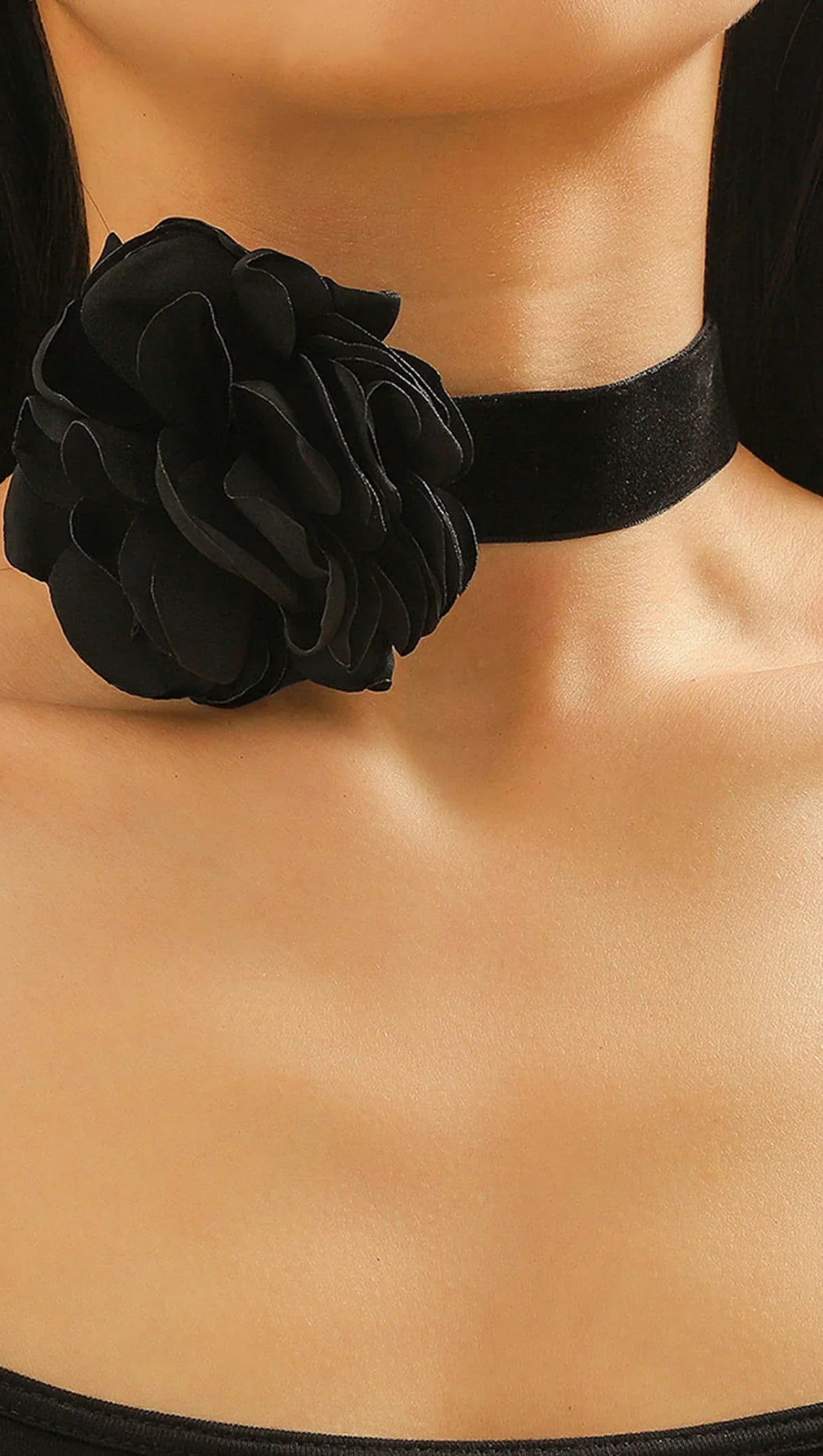 Annyston 3D Floral Collar Necklace