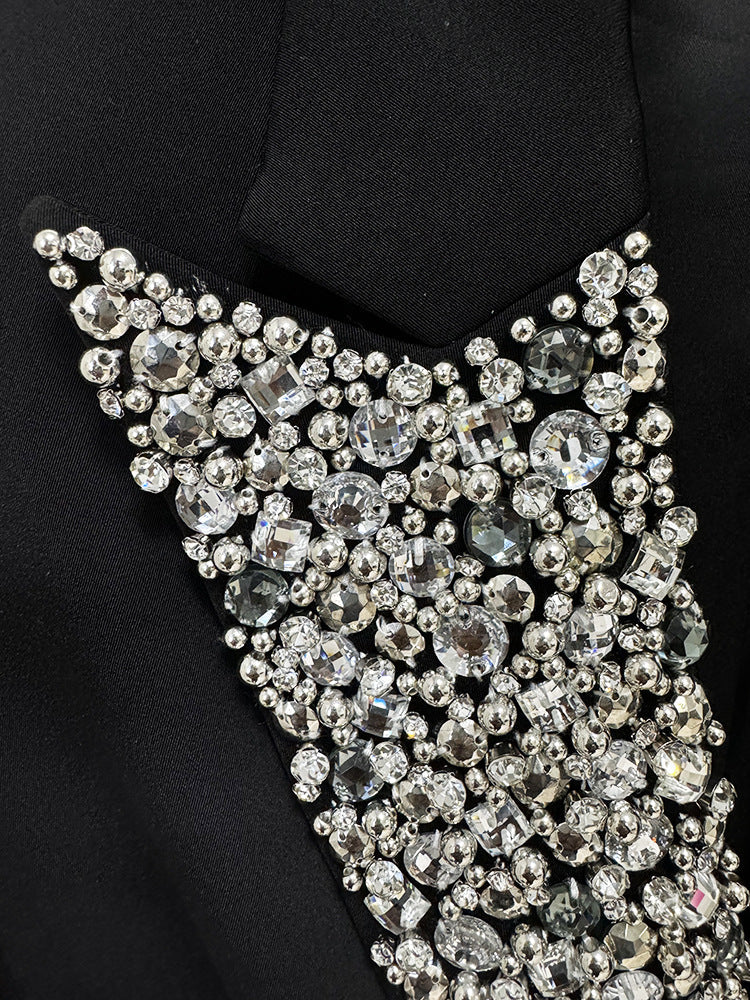 AIIZIE CRYSTAL EMBELLISHED BLAZER - product image