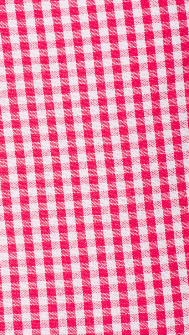 AIIZIE JOYCE GRID STRAP MINI DRESS IN PINK - product image