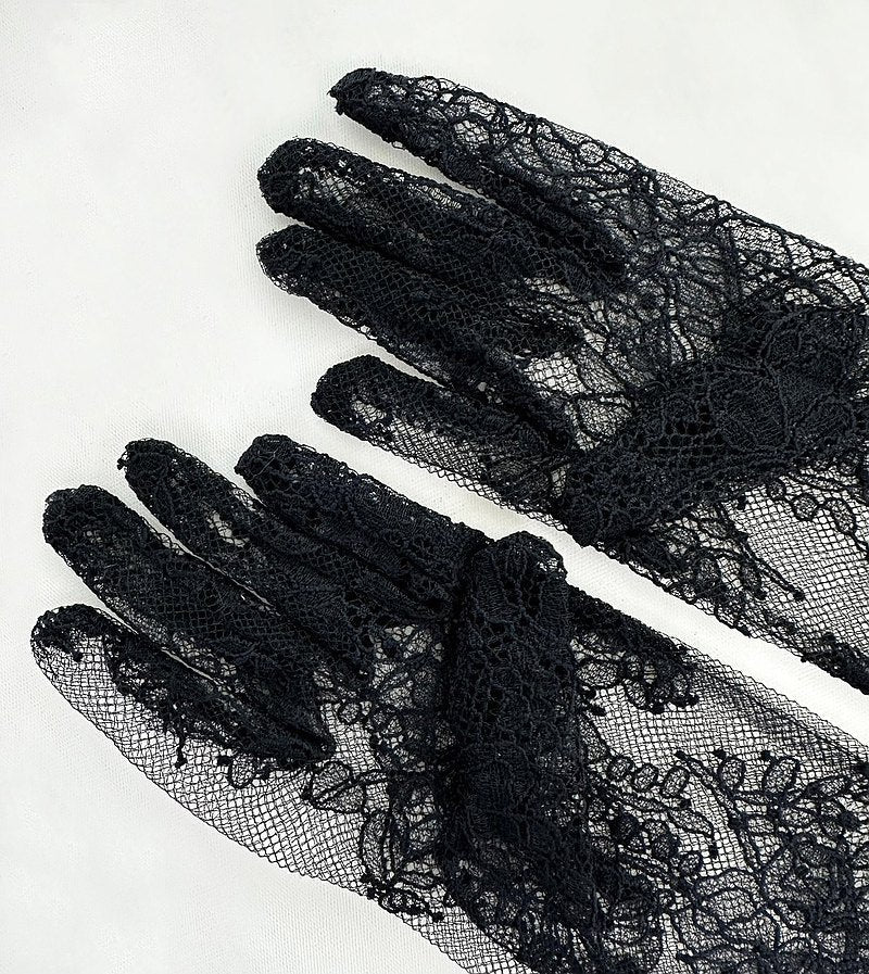 AIIZIE LACE HANDMADE LONG GLOVES - product image