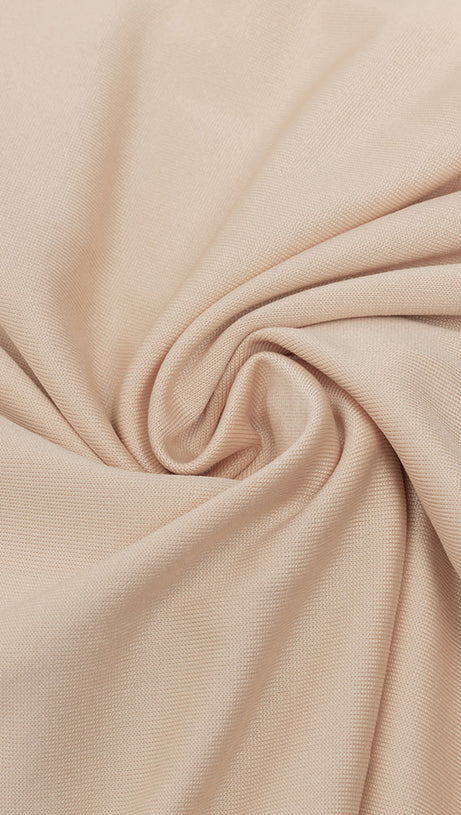 RUCHED RUFFLES SPLIT BODYCON MAXI DRESS